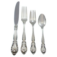 Baronial by Gorham Sterling Silver Flatware Set of 8 Service 34 Pieces