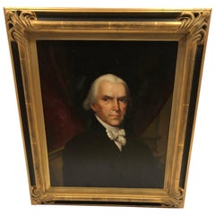 Old World Portrait of President James Madison by Henry Callan