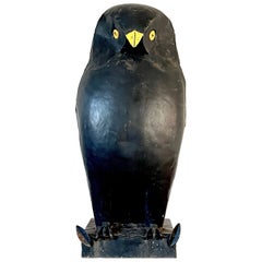 Vintage Owl Statue