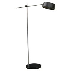 Black Adjustable Waterpump Floor Lamp by Svend Aage Holm-Sørensen, 1960s