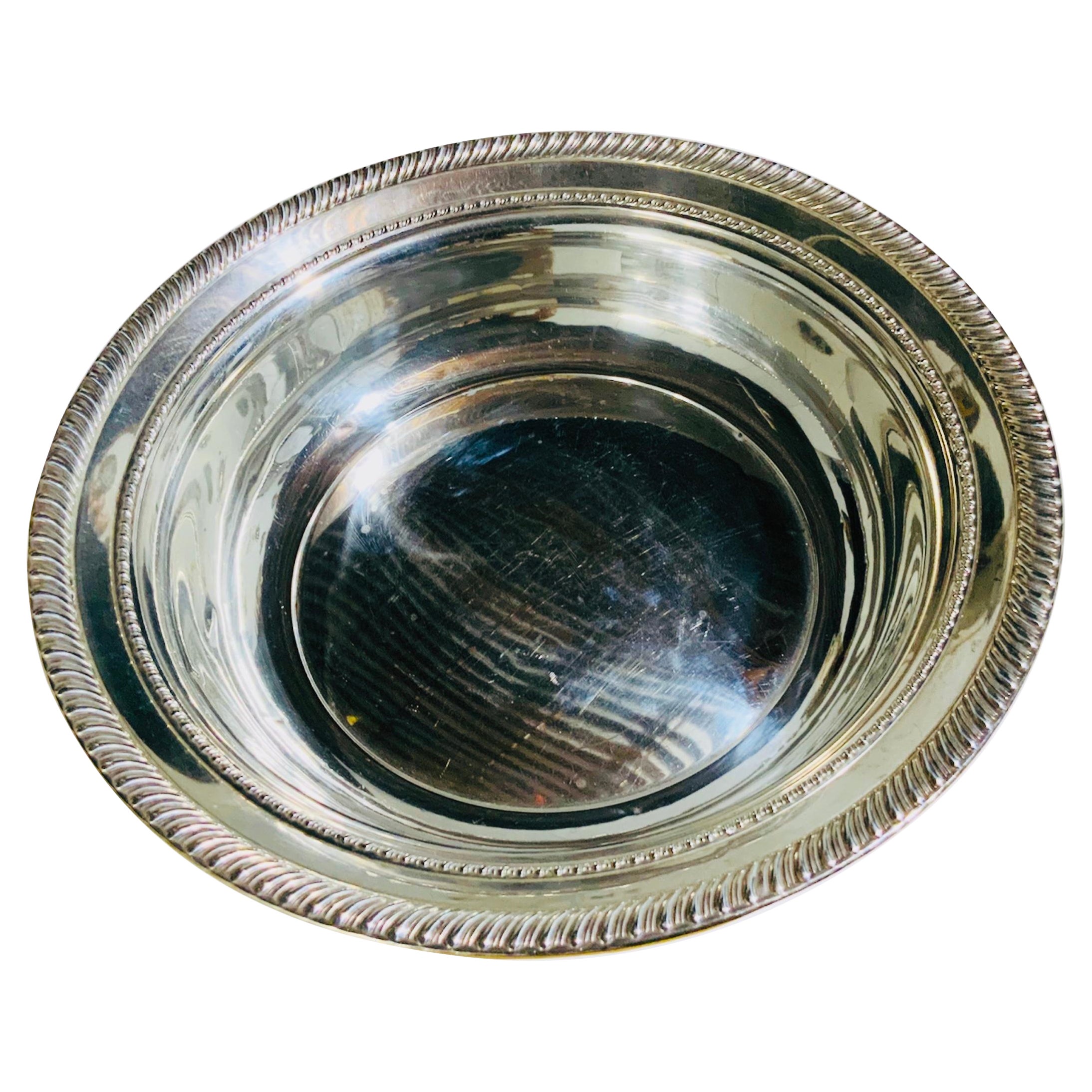 Fred Hirsch & Co. Sterling Dish Bowl For Sale