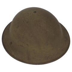 Vintage British Army WW2 MkII Brodie Helmet