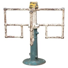 Antique Mounted Turnstile “To The Fun House” from Coney Island, New York