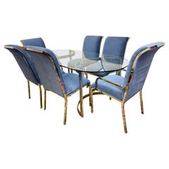 Milo Baughman for Thayer Coggin Dining Set Table and Chairs