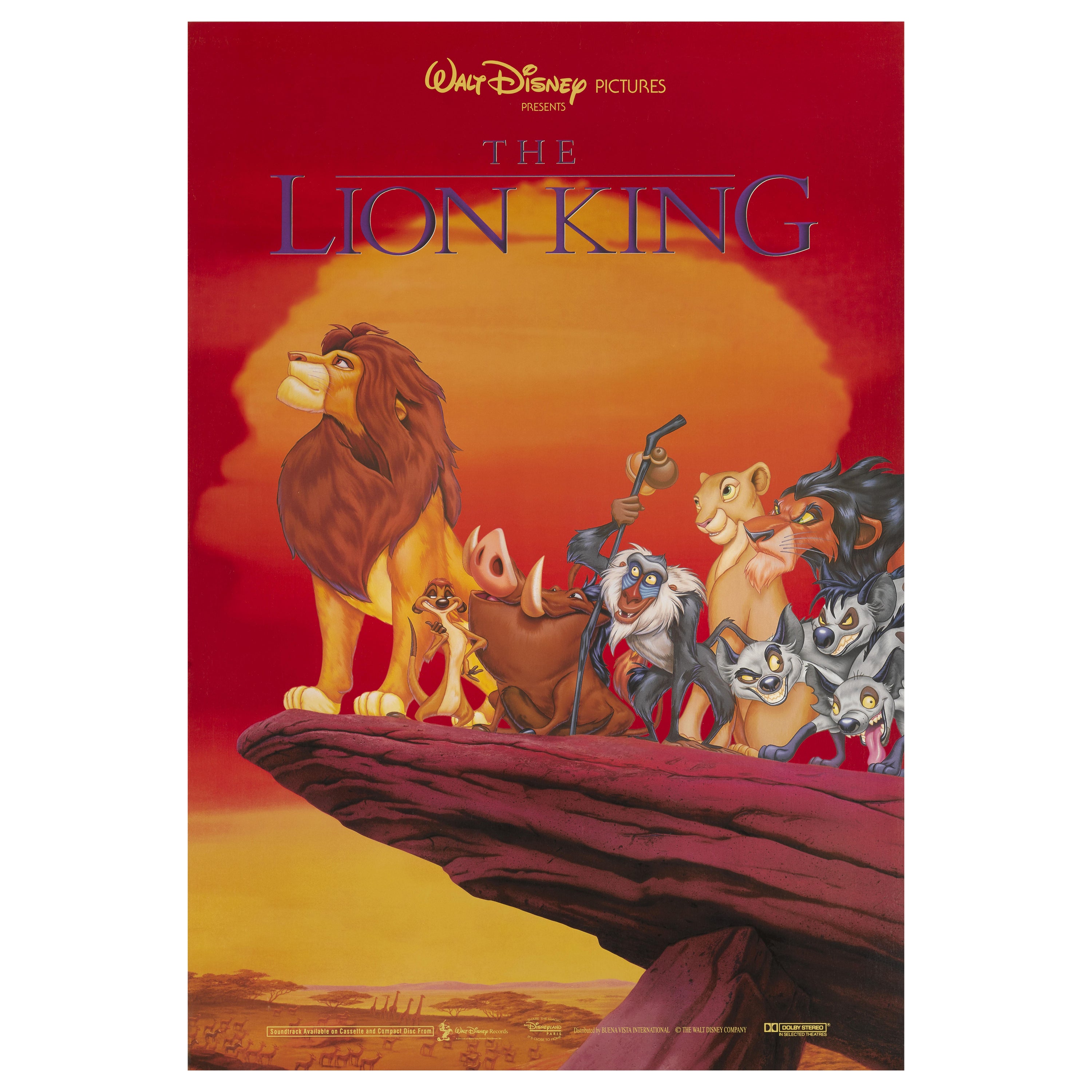The Lion King For Sale