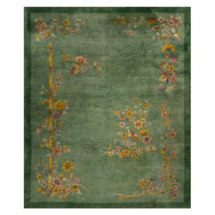 1920s Chinese Art Deco Carpet ( 7' 10'' x 9' 7'' - 239 x 292 cm)