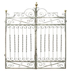 Set of Antique Wrought Iron Gates