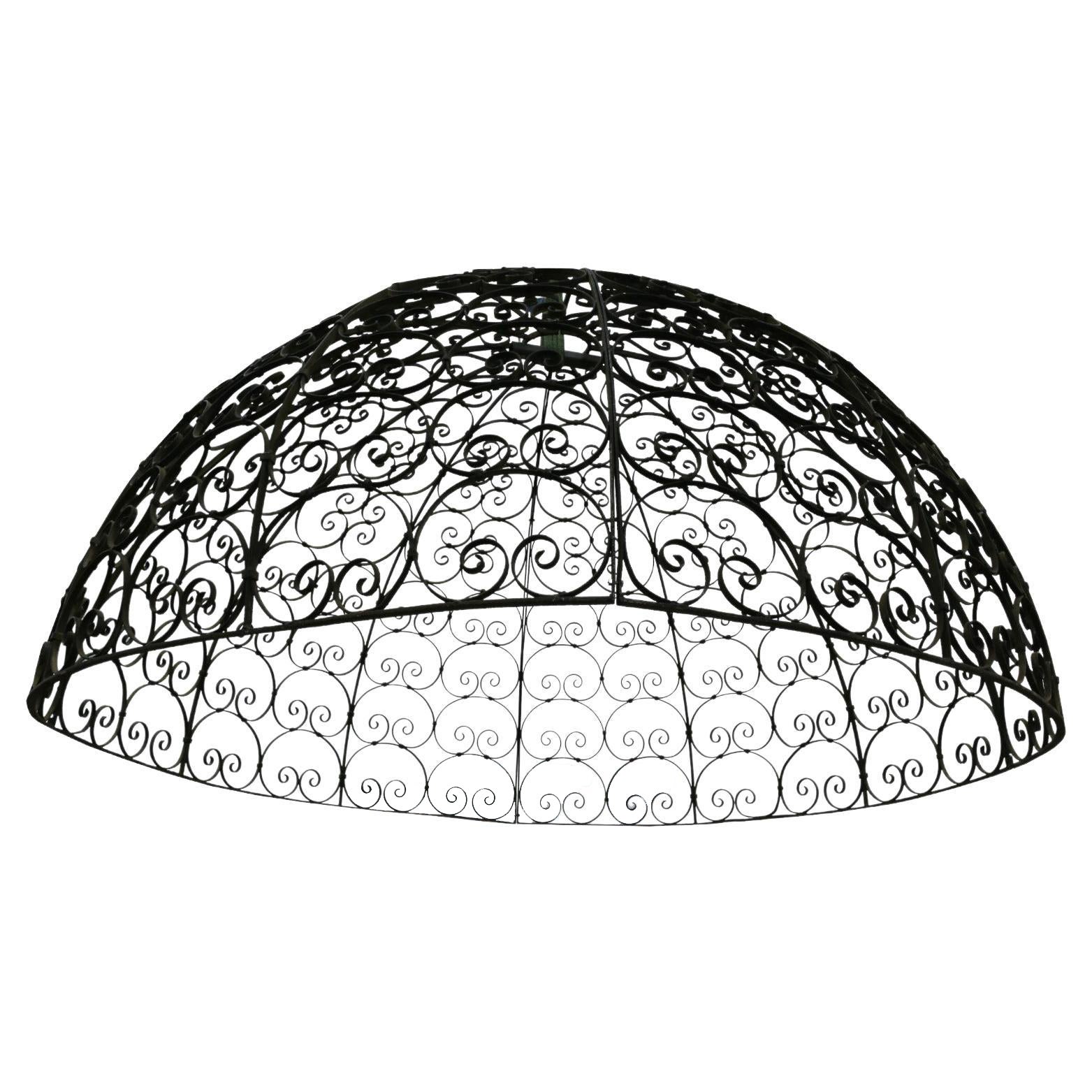 Wrought Iron Domed Roof