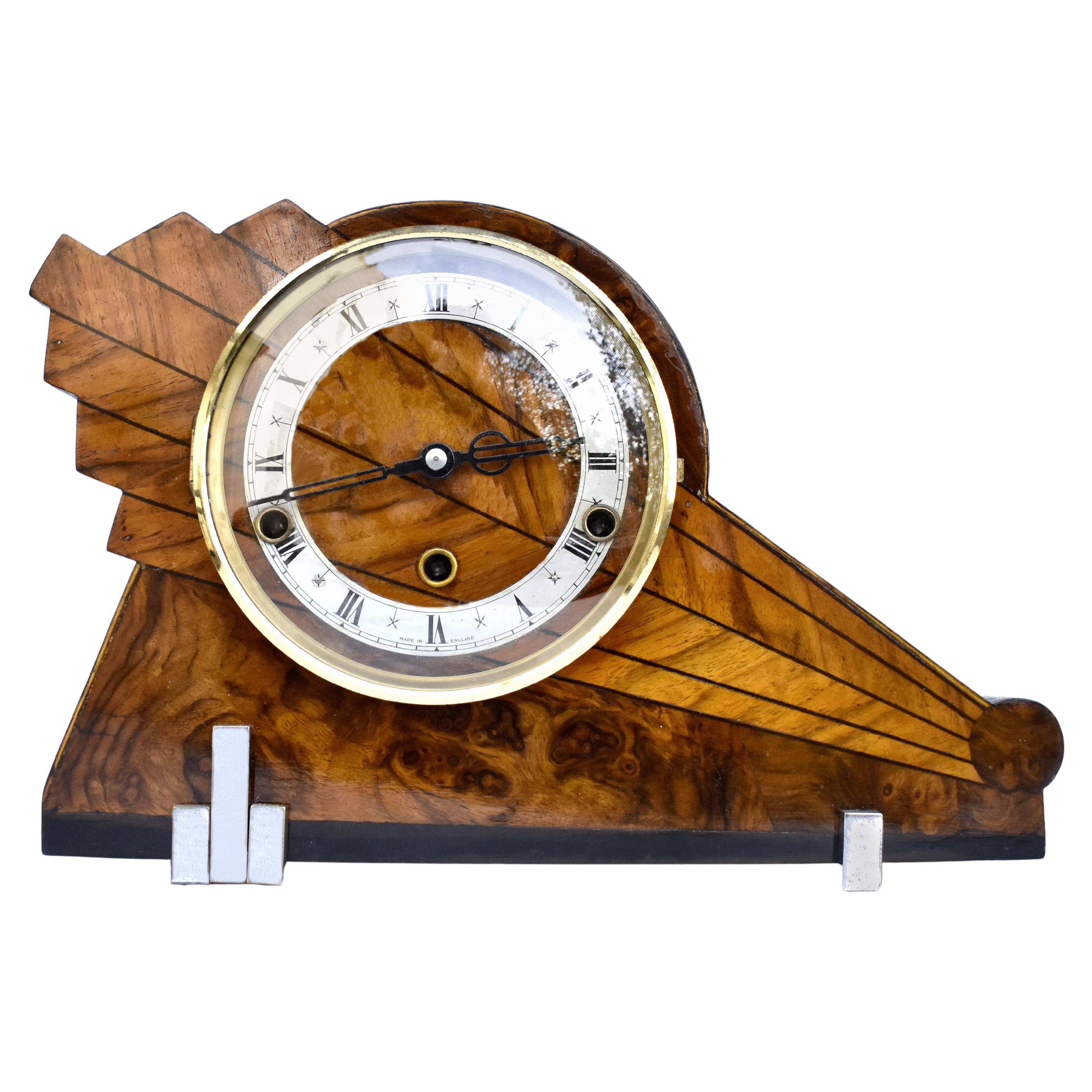 Art Deco Westminster Chime Mantle Clock, c1930