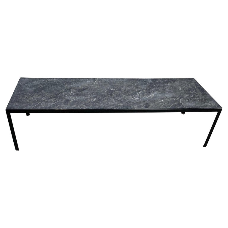 Stylish Minimalist Coffee Table, Black Slate Top Coffee Tables