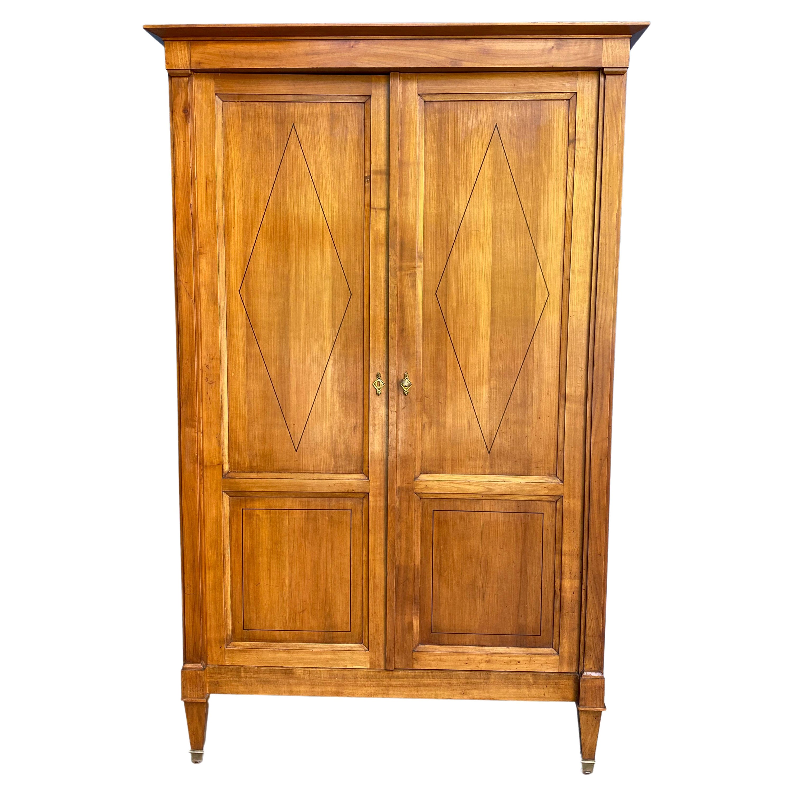 Louis Philippe Armoire of Cherry at 1stDibs