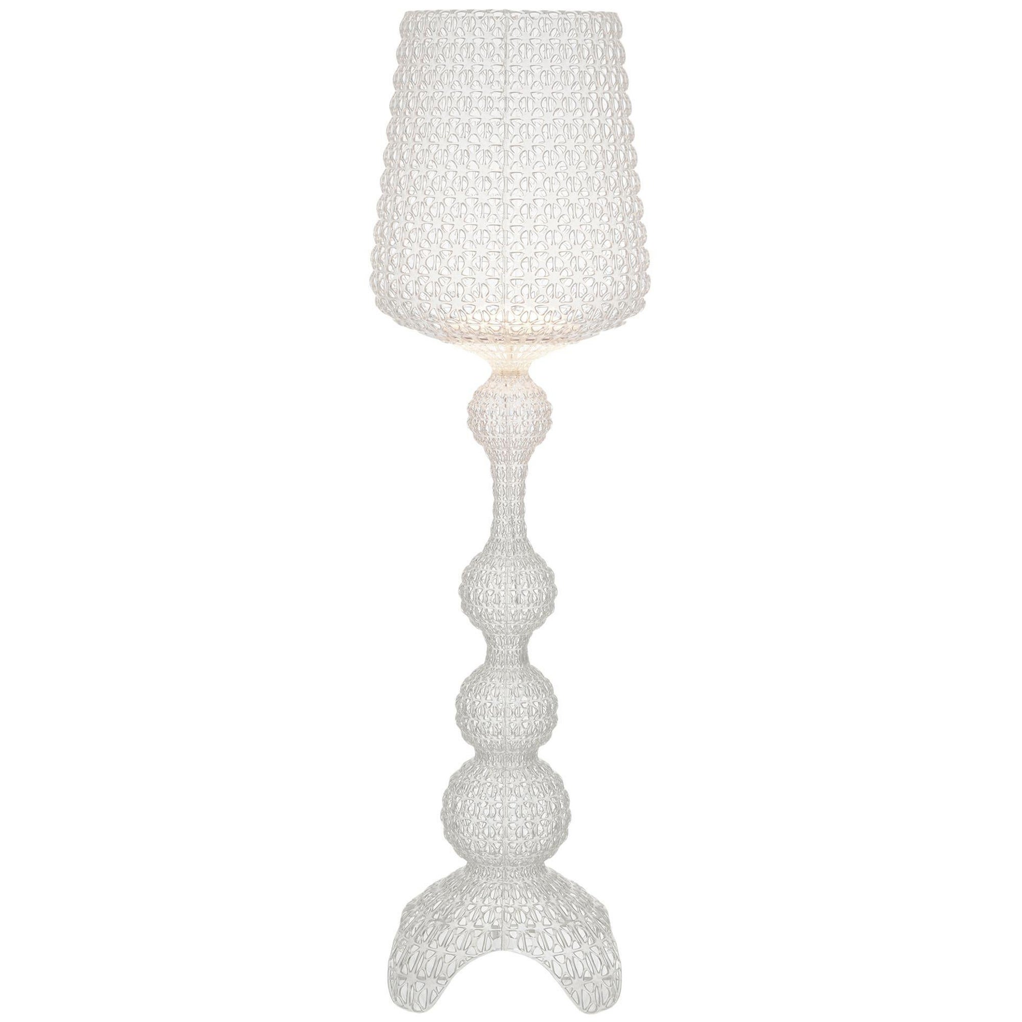 Kartell Kabuki Outdoor Floor Lamp in Crystal by Ferruccio Laviani