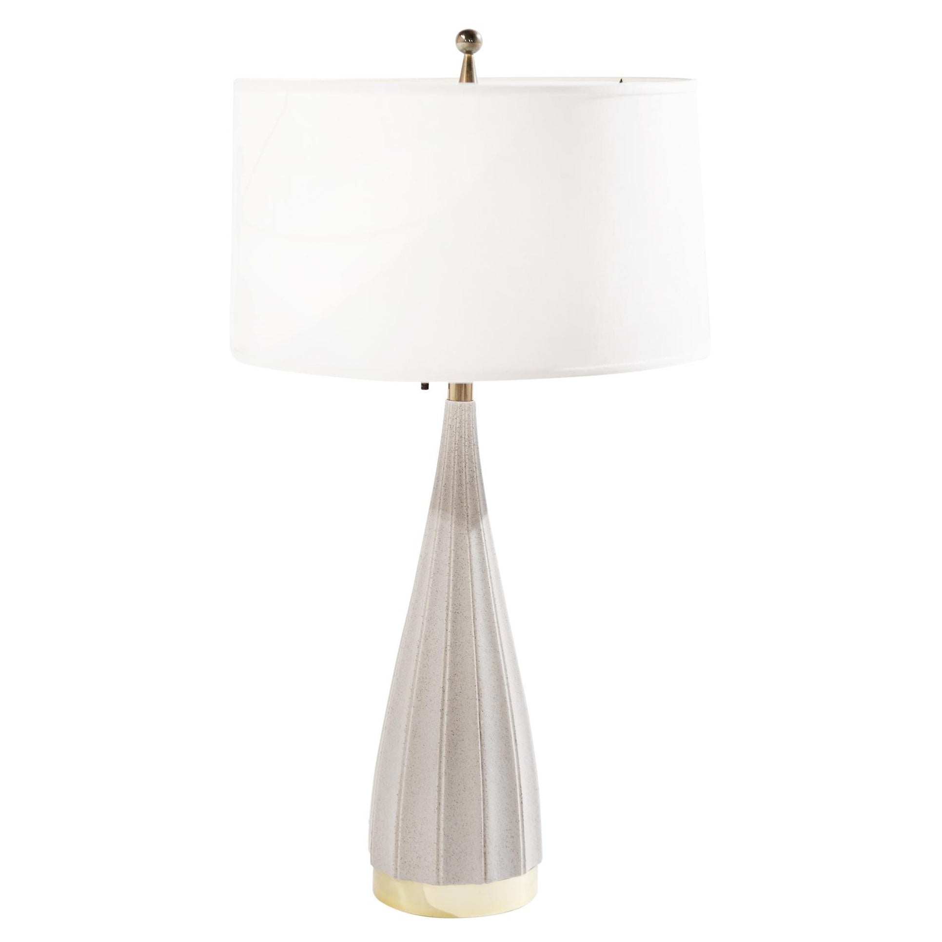 Porcelain Table Lamp by Gerald Thurston for Lightolier, 1950s For Sale