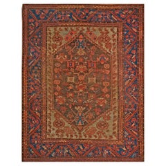 19th Century Turkish Anatolian Kula Carpet ( 4'6'' x 5'6'' - 137 x 168 )