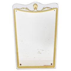 Cristal Arte Espejo italiano de mediados de siglo 50's