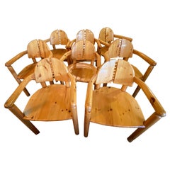 Set of 8 Mid-Century Modern Rainer Daumiller Dining Chairs, Denmark