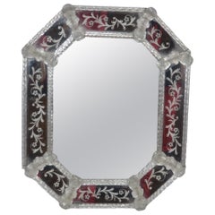 Octagonal Shape Venetian Mirror