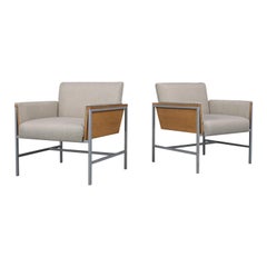 Pair of Mid-Century Modern Club Chairs