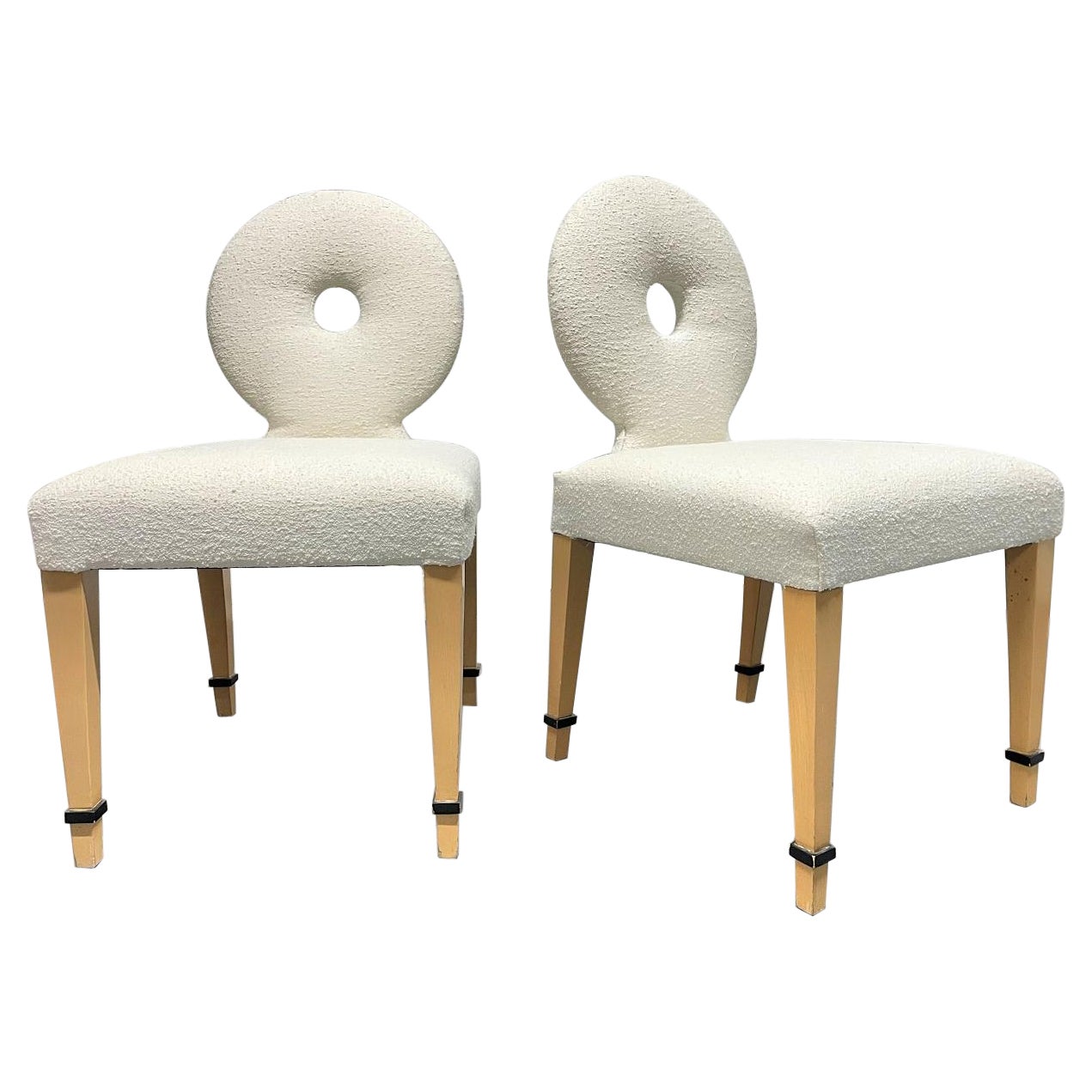 Pair of 1960s Grosfeld House Side Chairs For Sale
