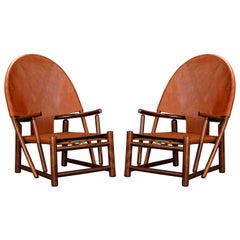 'Hoop' Lounge Chairs by Piero Palange & Werther Toffoloni for Germa, c. 1970