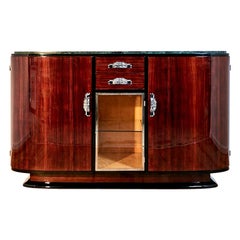 Art Deco Sideboard in Rosewood from France Around 1925