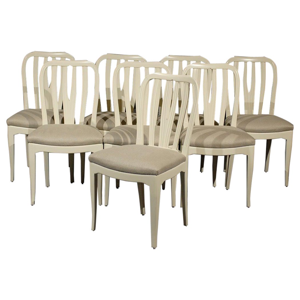Chaises de salle à manger modernes du milieu du siècle dernier par Carl Malmsten, ensemble de 8 pièces