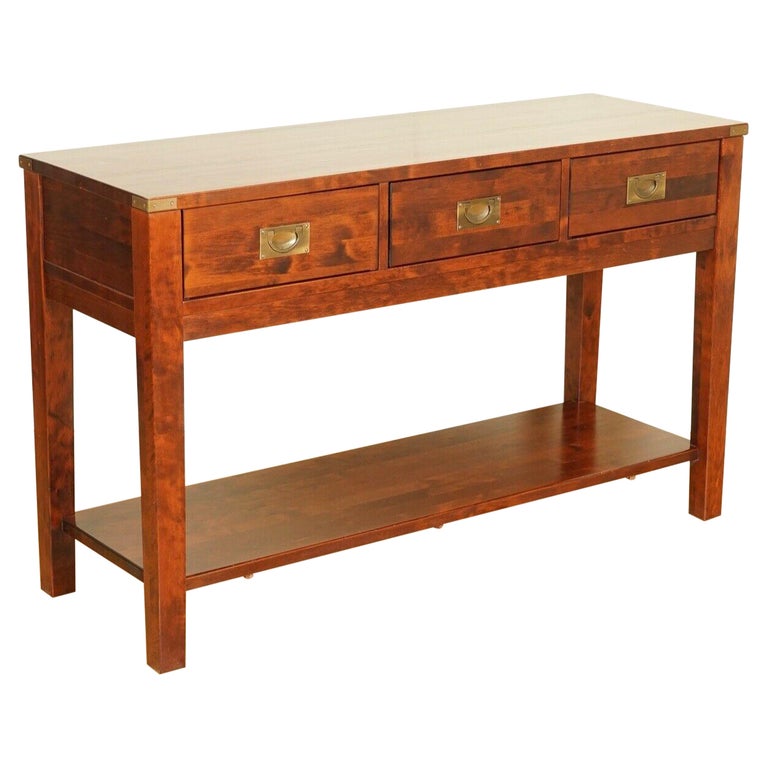 Stunning Laura Ashley Chaldon Military Campaign Sideboard Console Table