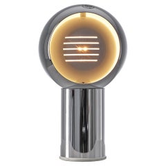 Italian OMA Space Age Table Lamp in Steel