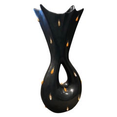1950s Mid-Century Modern Huge Ceramic Vase by Rometti Umbertide