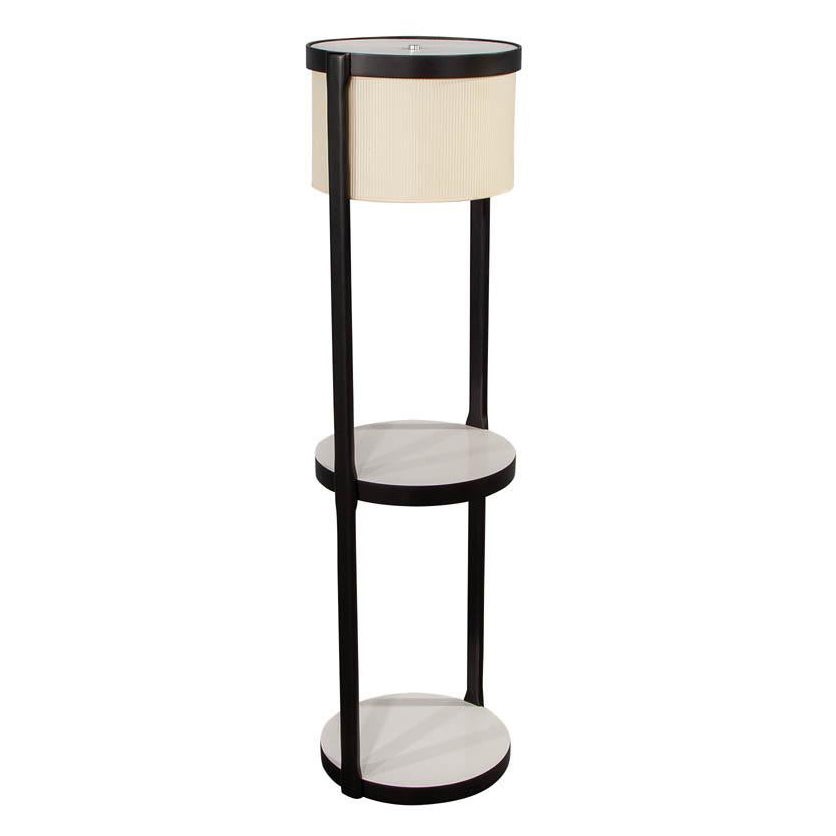 Mid-Century Modern Shelf Floor Lamp