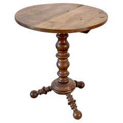 Charles Dudouyt Style Tripod Table