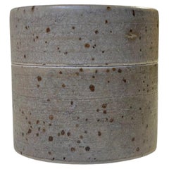 Scandinavian Modern StudioStoneware Trinket Jar, 1970s