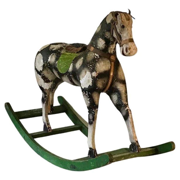 English Rocking Horse Ride On 19th Century