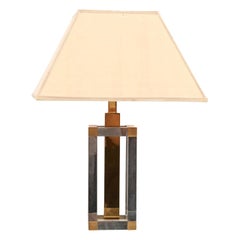 Attr. Lampada da tavolo Willy Rizzo, Italia, anni '70