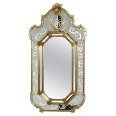 Antique Venetian Mirror 