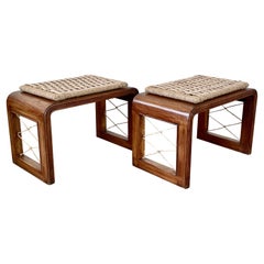 Pair of Royere Style Stools