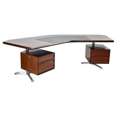 Vintage Osvaldo Borsani Boomerang Desk