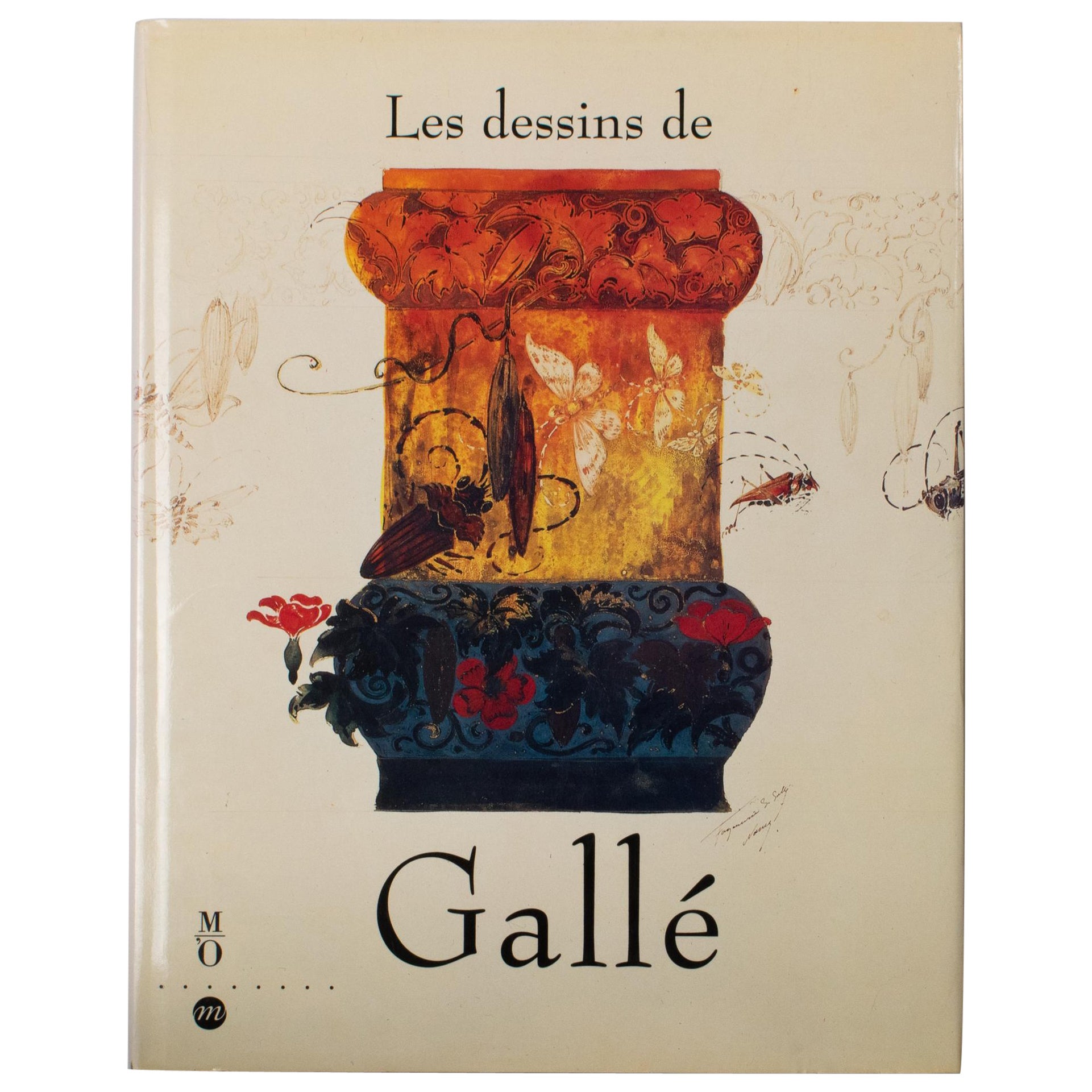 Gallé Drawings Book by Philippe Thiebaut, 1993