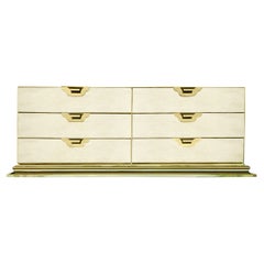 Ello Brass & Bronzed Mirrored Chest of Drawers by O. B. Solie