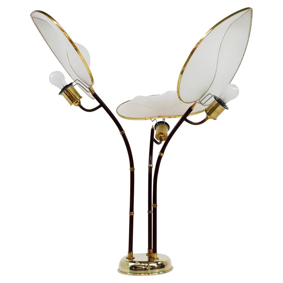 Palmen-Tischlampe von Arturo Pani im Angebot