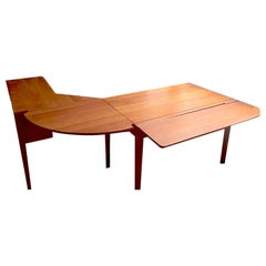 Thomas Newhouse Herman Miller desk Mid Century Style Cherry L Shaped Corner Desk