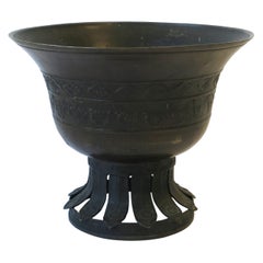 Bronze Urn Jardinière Cachepot Flower or Plant Pot Holder