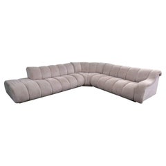 Steve Chase Style Channel Tufted Sectional by Directional
