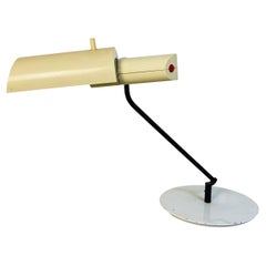 Mid-Century Modern Metal and Plastic Table Lamp with Irregular Structure, 1980s