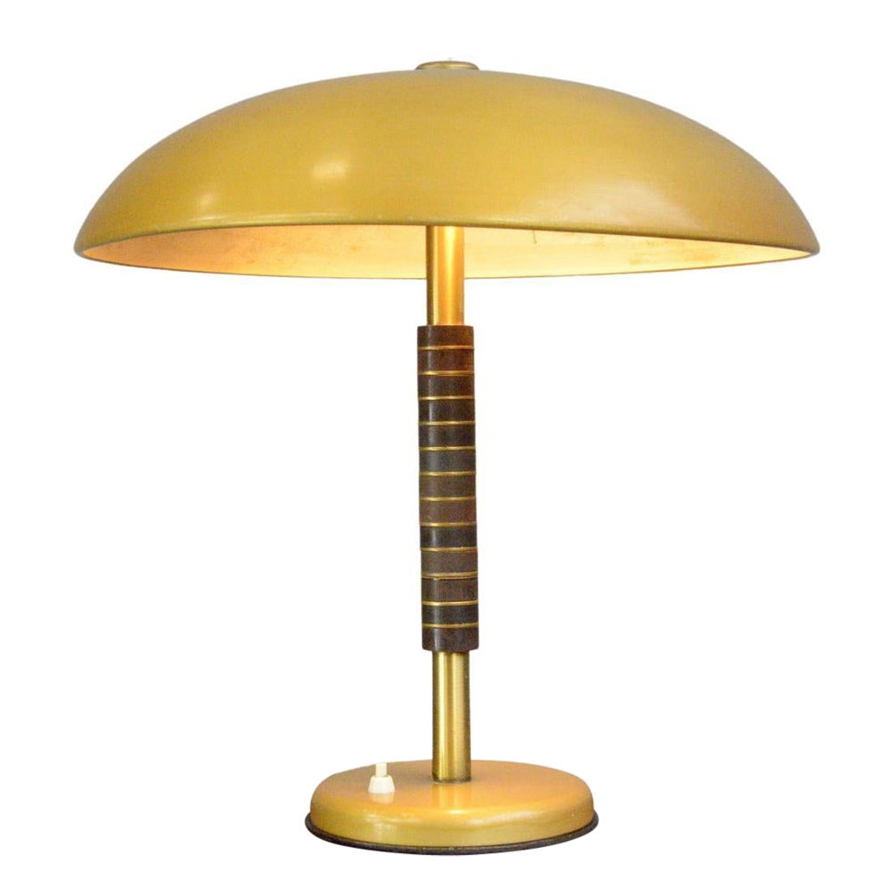 Gold Table Lamp by SBF, Circa 1940s