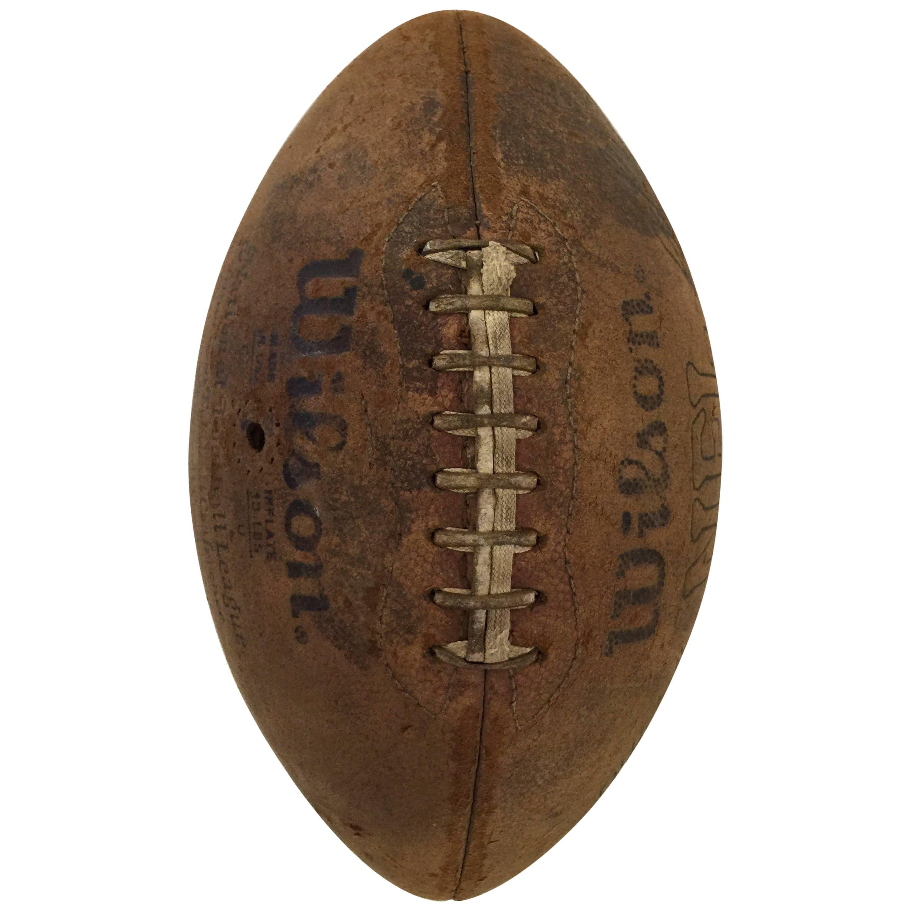 Vintage Pigskin Football by Wilson