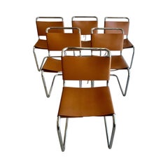 Spoleto Dining Chairs Attributed to Knoll