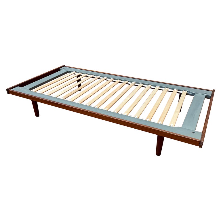 Solid Teak Platform Xl Twin Bed Frame, Teak Twin Bed Frame