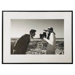 Portrait of a Man and Woman Photography Print Titled "Smile", Limited Edition