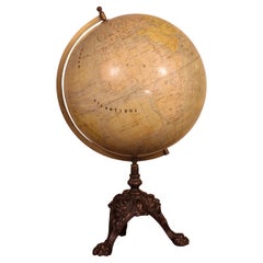 Globe Terrestre J.Lebègue & Cie circa 1890